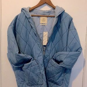 UO Pleated Denim Jacket ✨✨✨